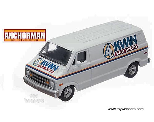 Dodge B-100 Channel 4 News Van Anchorman